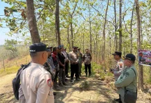 Empat Bulan Kemarau, Perhutani-TNI-Polri Perkuat Pencegahan Karhutla di Grobogan