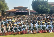 760 Penari Lajur Caping Kalo Pecahkan Rekor MURI