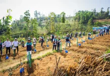 IDSurvey Resmikan Desa Binaan Nglarangan, Perkuat Ekonomi dan Kemandirian Warga