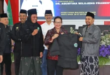 Agustina Berharap Pagar Nusa Gunakan Kemampuan Pencak Silat Buat Pengabdian