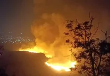 Kebakaran Melanda TPA Jatibarang Semarang, Belasan Hektare Terbakar