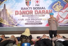 Peringati Hari Jadi Propam Polri, Polres Demak Kumpulkan 45 Kantong Darah