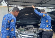 Pastikan Siap Operasional, Lapas Batang Periksa Seluruh Kendaraan Dinas