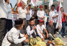 Gelar Aksi di BPN Jateng, GJL - Gamat Serukan Setop Pungli dan Korupsi