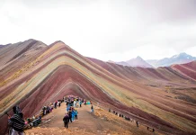 Gunung Pelangi Vinicunca, Keajaiban Warna-warni Pegunungan Peru