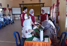 Puskesmas Ajak Siswa SMAN 1 Bandar Melek Penyakit