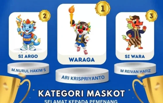 KONI Jateng Umumkan Juara Sayembara Logo dan Maskot Porprov 2026
