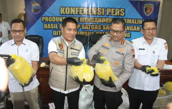 Polda Jateng Bongkar Praktik Produksi Mi Berformalin di Boyolali