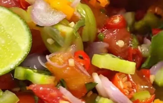 Sambal Dabu - Dabu Segar dan Menggugah Selera