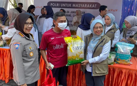 Gerakan Pangan Murah Polri Sasar 7.800 Warga di Jateng