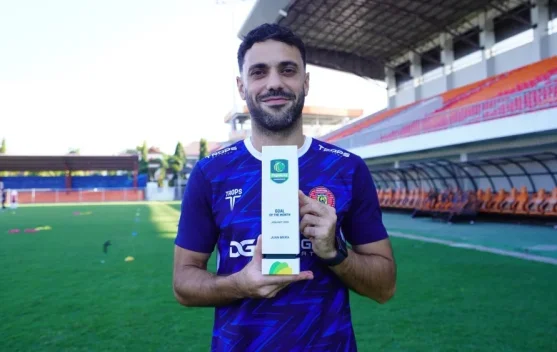 Gol Indah Juan Mera ke Gawang PSMS Jadi Gol Terbaik Januari Pegadaian Championship