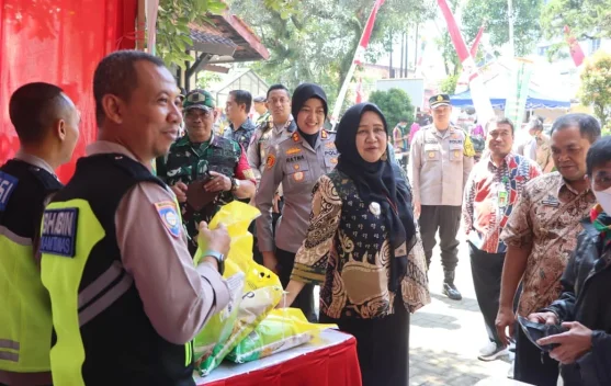 Jaga Stabiltas Pangan, Polres Semarang Gelar Gerakan Pasar Murah