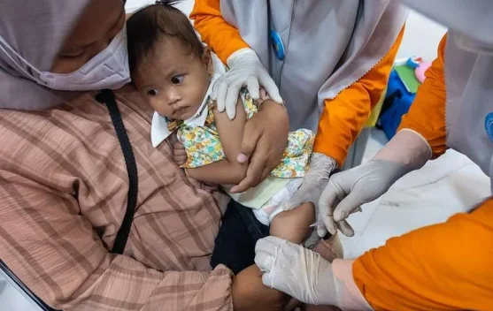 Mengadang Alarm Campak di Jawa Tengah