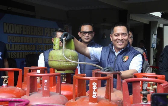 Polda Jateng Ungkap Penyalahgunaan Gas Bersubsidi, Omzet Miliaran Rupiah