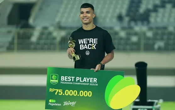Jadi Pemain Terbaik, Gustavo Tocantins Akui Bahagia dan Kecewa