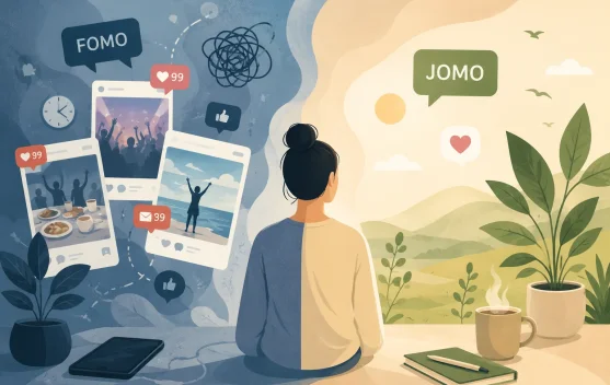 Beralih dari FOMO ke JOMO, Menemukan Kebahagiaan dengan Cara Sendiri