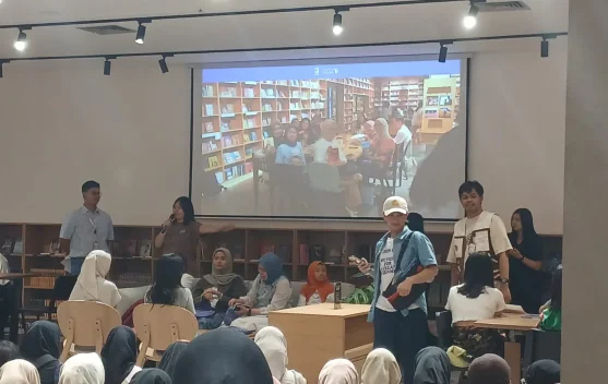 Gramedia Jalma Jadi Rumah Ketiga, Fasilitasi Komunitas Literasi Semarang