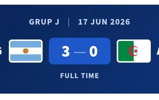 Messi Cetak Hattrick, Argentina Taklukkan Aljazair 3-0