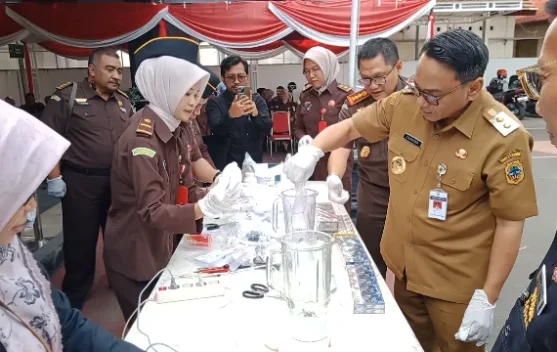 Kejari Pati Musnahkan Barang Bukti, Narkotika dan Rokok Ilegal Mendominasi
