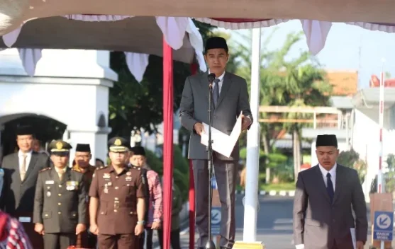 Upacara Peringatan Hari Keluarga Nasional, Wabup: Momentum Menghargai Peran Ayah