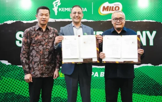 Kemenpora bersama PT Nestle Indonesia Kolaborasi Perkuat Sinergi Olahraga