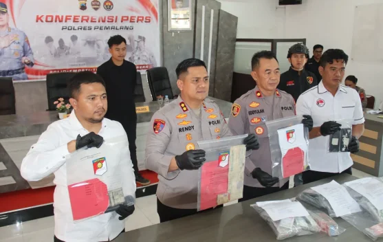 Polres Pemalang Ungkap Jaringan Pengedar Sabu, 3 Tersangka Diamankan