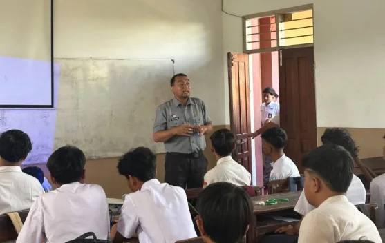 MPLS Jadi Momentum Kemenkum Jateng Tanamkan Kesadaran Hukum kepada Pelajar
