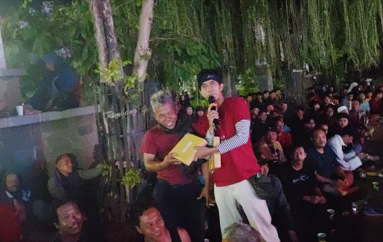 Nobar Final Piala Dunia di Alun-alun Rembang, Banjir Makanan dan Doorprize