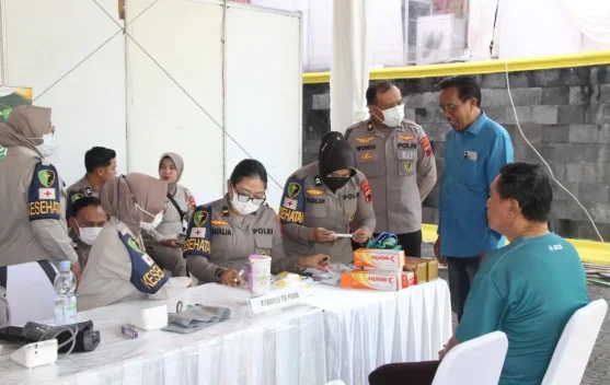 Biddokkes Polda Jateng Gencarkan Deteksi Dini TB Paru Melalui Bakti Indonesia IV