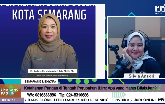 Hadapi Dampak Perubahan Iklim, Ketahanan Pangan Kota Semarang Tetap Terjaga