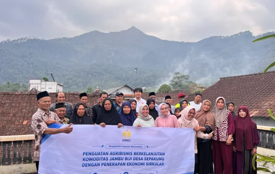 Tim Unnes Dorong Petani Sepakung Terapkan Ekonomi Sirkular