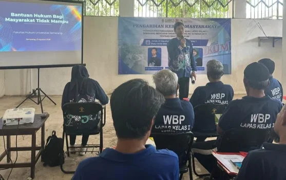 Bekal Hukum untuk Warga Binaan Lapas, FH USM Buka Ruang Konsultasi dan Edukasi