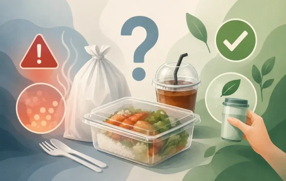 Jangan Asal Bungkus Makanan Panas dengan Plastik, Ini Risikonya