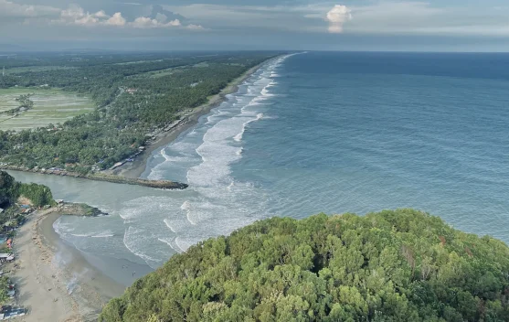 Sagara View Kebumen, Pesona Laut Selatan dari Atas Bukit