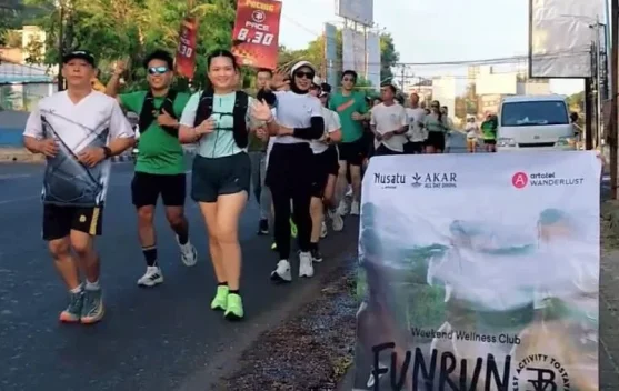 Ratusan Peserta Ikuti Fun Run Nusatu by Artotel Semarang dan Komunitas Bestifity