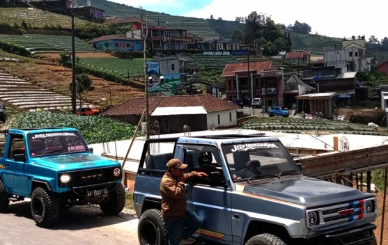 Jeep Wisata Nepal van Java,Bagian Jelajah Destinasi Wisata Lereng Gunung Sumbing