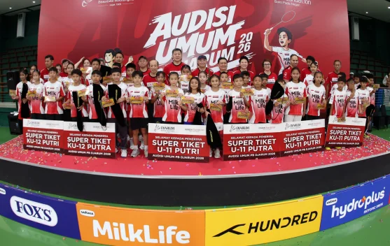 Audisi PB Djarum 2026, 36 Pebulutangkis Raih Super Tiket