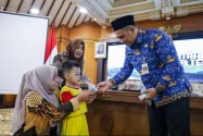 Momen Anak TK Geruduk Kantor Wagub, Ajang Belajar Pemerintahan