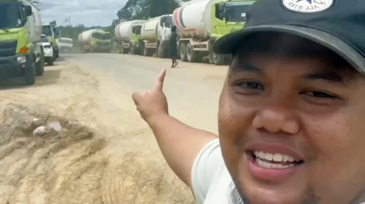 Aksi Warga Bentian Besar Berjalan Kondusif di Bawah Pengamanan Polisi