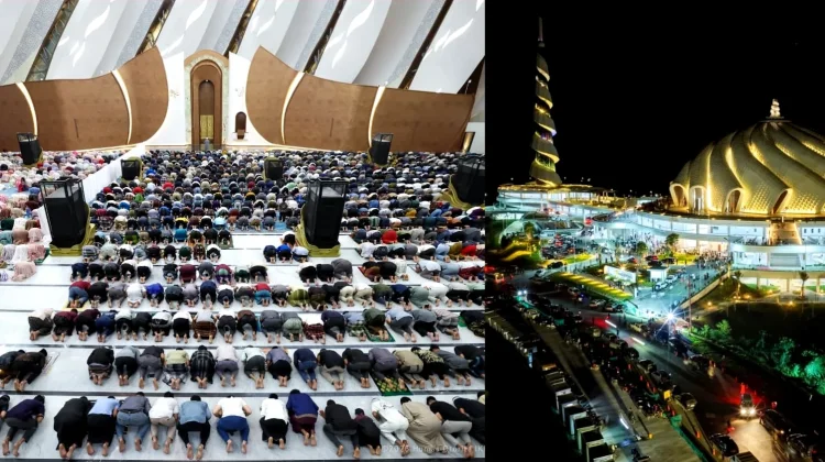 Spirit Ramadan di IKN, Ribuan Jemaah Penuhi Masjid Negara