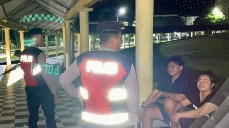 Jaga Kamtibmas, Sat Samapta Polres Kubar Sambangi dan Beri Imbauan Bagi Remaja