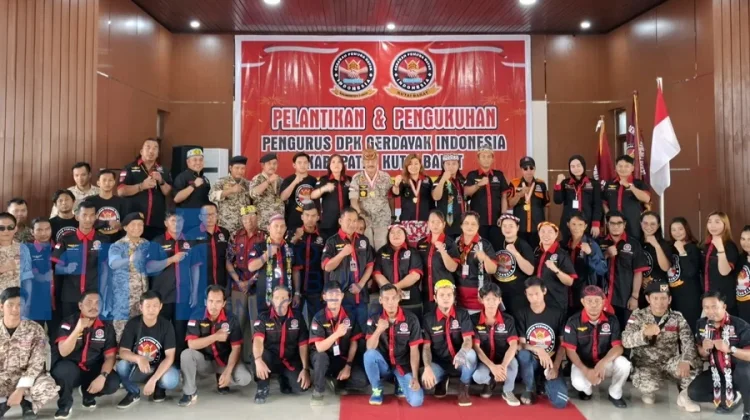 Pengurus Gerdayak Kubar Dikukuhkan, Fokus Penguatan SDM dan Ekonomi