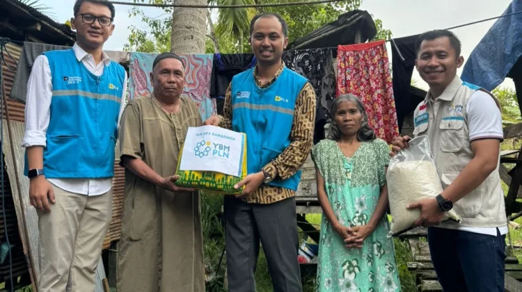 Bantuan Sembako Ringankan Beban Warga Melak saat Ramadan