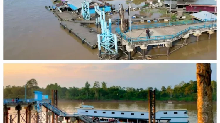 Dishub Kaltim Benahi Pengelolaan Dermaga Melak dan Tering