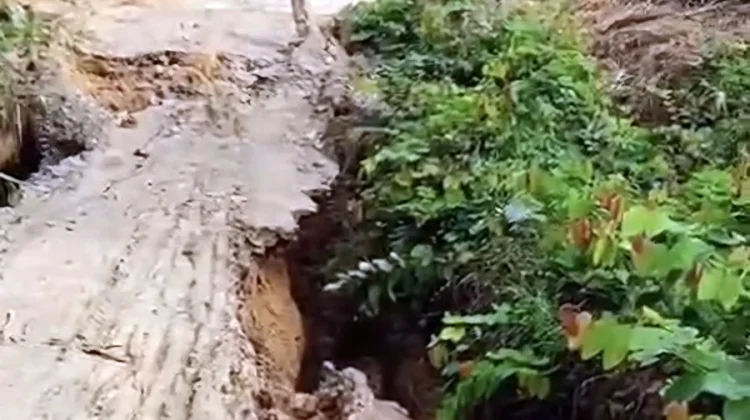 Warga Harap Pemkab Kubar Segera Tangani Jembatan Nangin di Siluq Ngurai