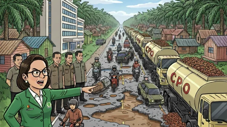 DPRD Kubar Minta OPD Teknis Tegas Awasi Truk Angkutan Sawit di Jalan Umum