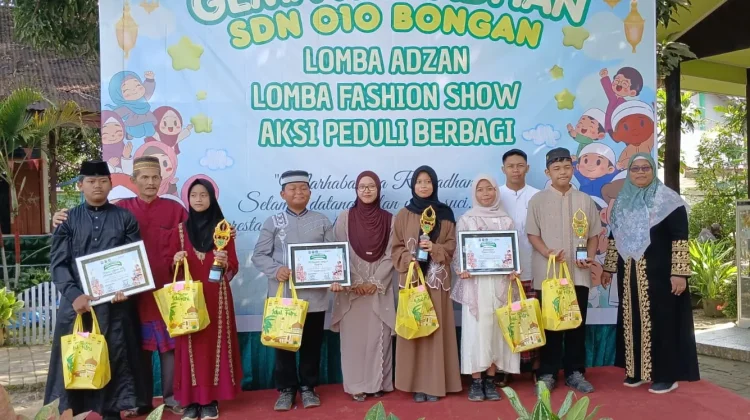 SDN 010 Bongan Gelar Gema Ramadan, Perkuat Karakter dan Kebersamaan Siswa