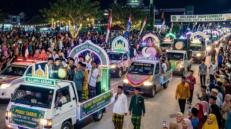 Pawai Takbiran Siap Meriahkan Malam Idulfitri di Kutai Barat
