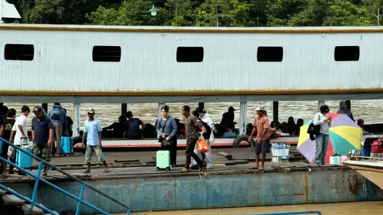 Arus Balik Lebaran di Pelabuhan Melak Masih Landai, Belum Ada Lonjakan Penumpang