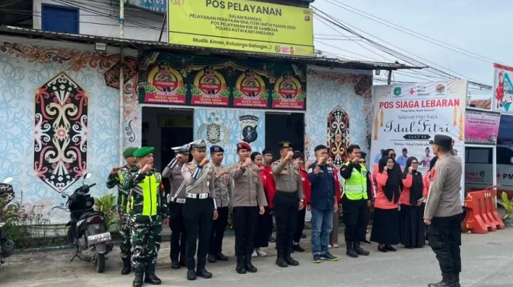 Petugas Gabungan Kukar Laksanakan Operasi Ketupat Siaga Arus Balik Lebaran
